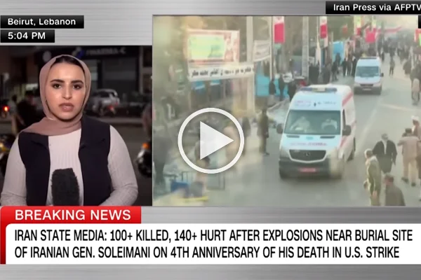 Une vidéo montre le moment de l'explosion en Iran