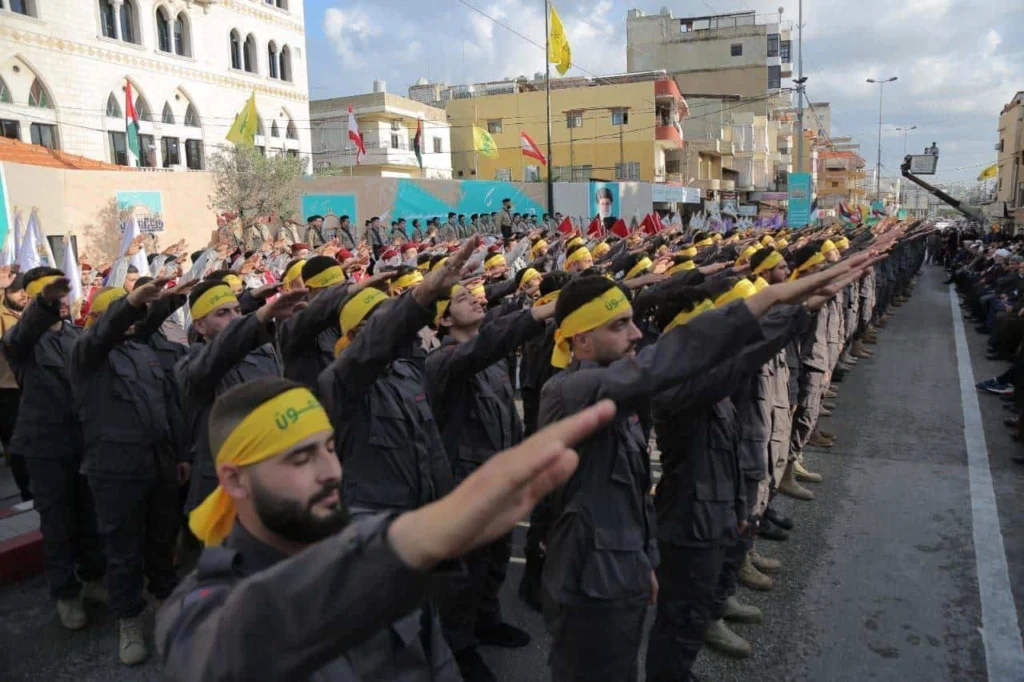 Die iranischen Vertreter feiern den Al-Quds-Tag. 